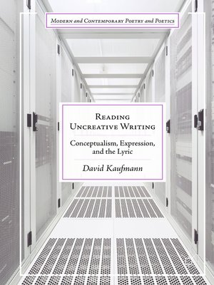 cover image of Reading Uncreative Writing